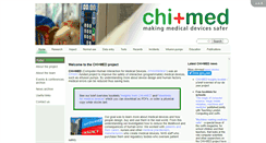 Desktop Screenshot of chi-med.ac.uk