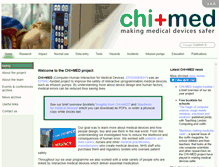 Tablet Screenshot of chi-med.ac.uk